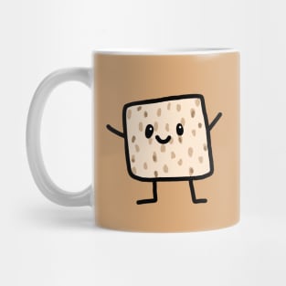 Cute Jewish Holiday Passover Matzah Man Character Cartoon Doodle, made by EndlessEmporium Mug